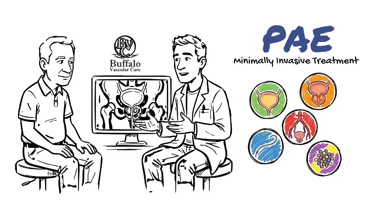 Prostate Artery Embolization (PAE) — Buffalo Vascular Care